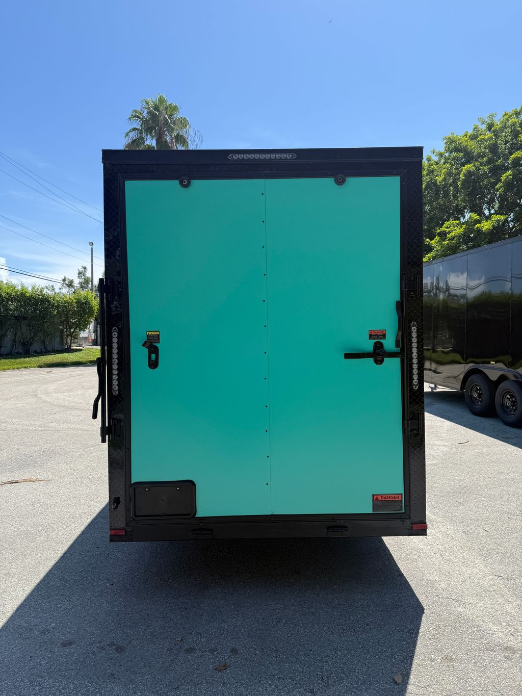 2027 Hook & Line 6x12 Enclosed Cargo Trailer – Light Green stock 18176 view 6