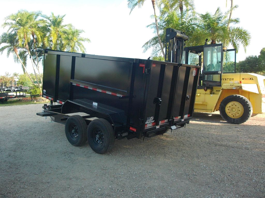 2026 AMP 6x12 High-Side Dump Trailer – 10K GVWR stock 16173 view 5