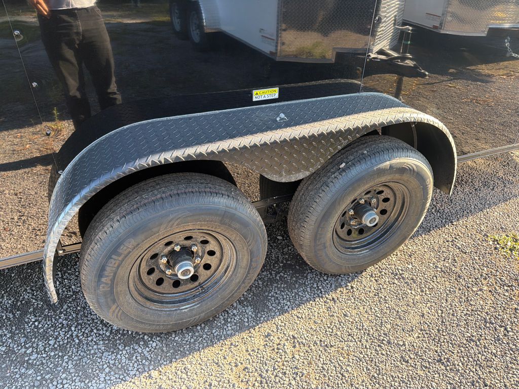 2026 Quality Cargo 7x16 Enclosed Trailer – Black Tandem Axle stock 16253 view 7