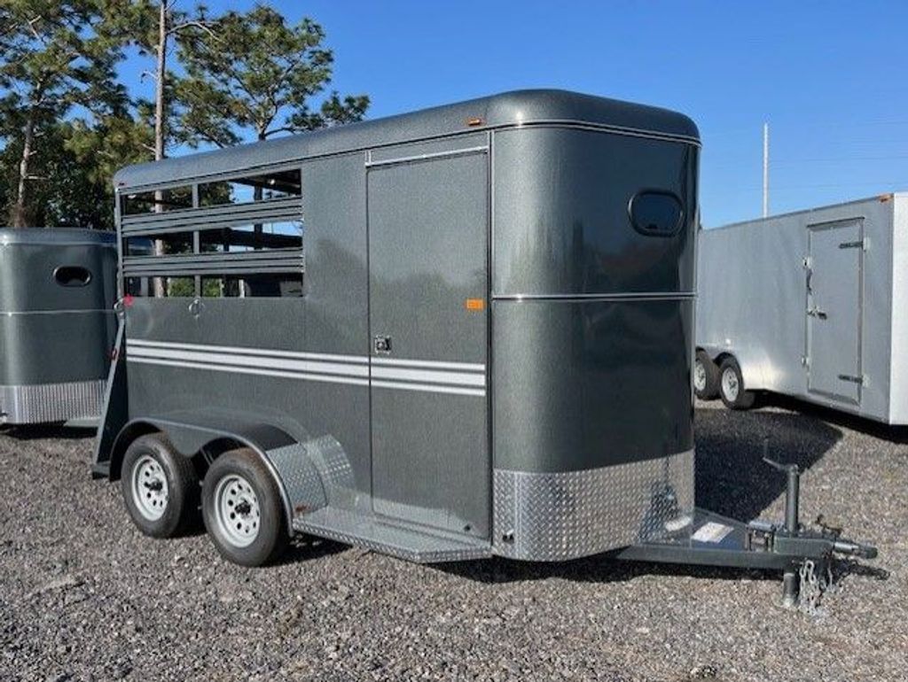 2026 Bee Trailers 6x13 Two-Horse Trailer – 7K GVWR stock 15523 view 1