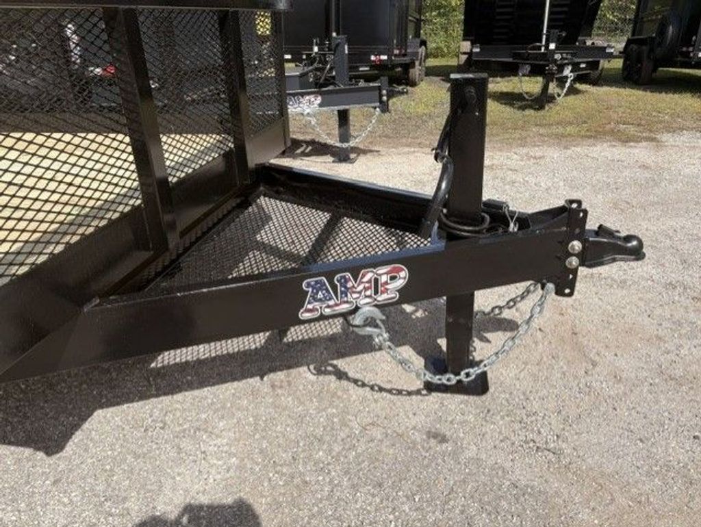 2027 AMP 7x20 Mesh-Side Landscape Utility Trailer – 14,000 lb GVWR view 5