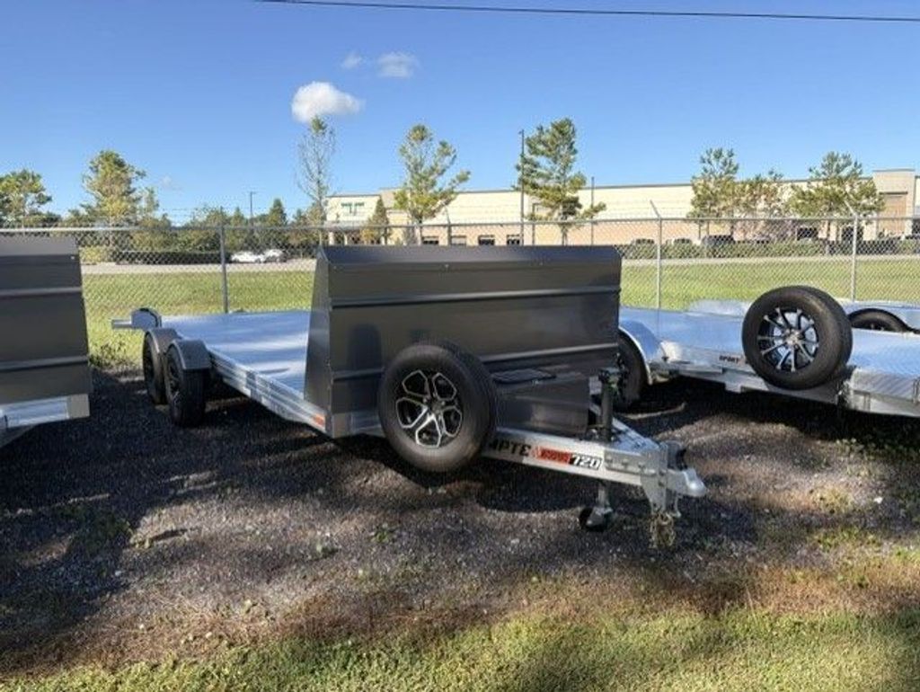 2027 Timpte 7x20 Aluminum EZ-Load Lowering Car Trailer – 7,000 lb GVWR view 1