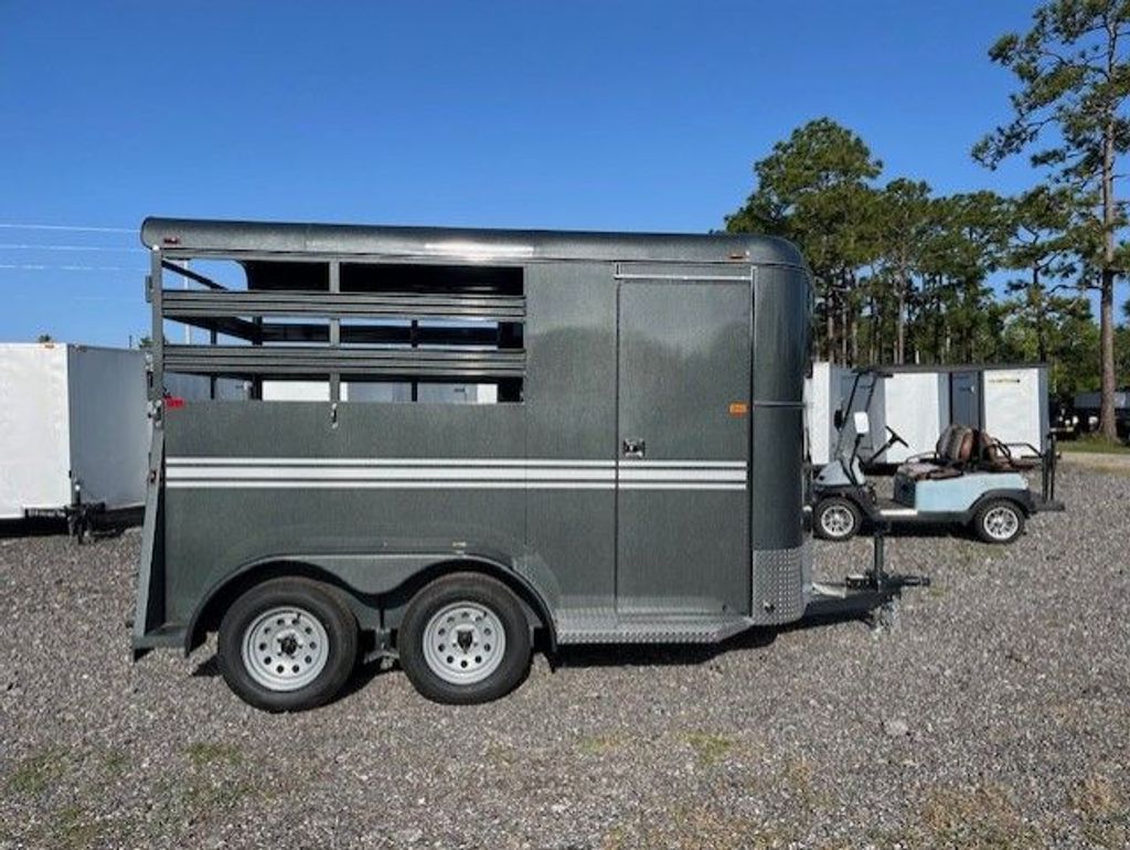 2026 Bee Trailers 6x13 Two-Horse Trailer – 7K GVWR stock 15524 view 1