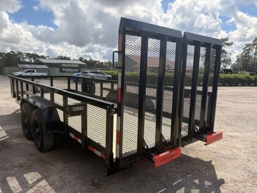 2027 AMP 7x20 Mesh-Side Landscape Utility Trailer – 14,000 lb GVWR view 9