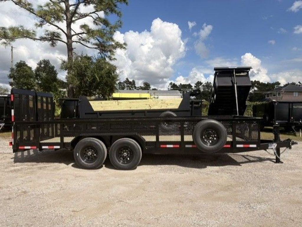2027 AMP 7x20 Mesh-Side Landscape Utility Trailer – 14,000 lb GVWR view 1