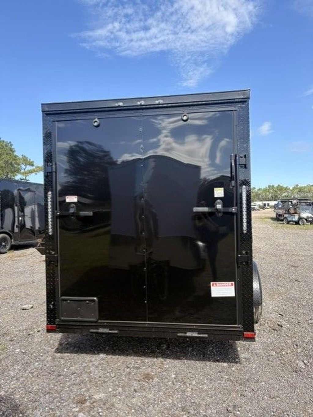 Quality Cargo black 6x12 enclosed trailer stock 18960 view 5