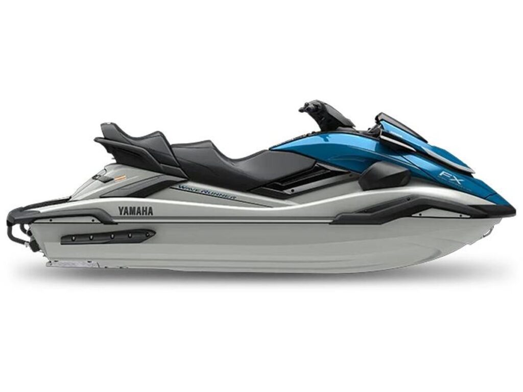 2027 Yamaha WaveRunner FX Cruiser HO with Audio Jet Ski for Sale – Pearl/Lagoon Blue — view 1