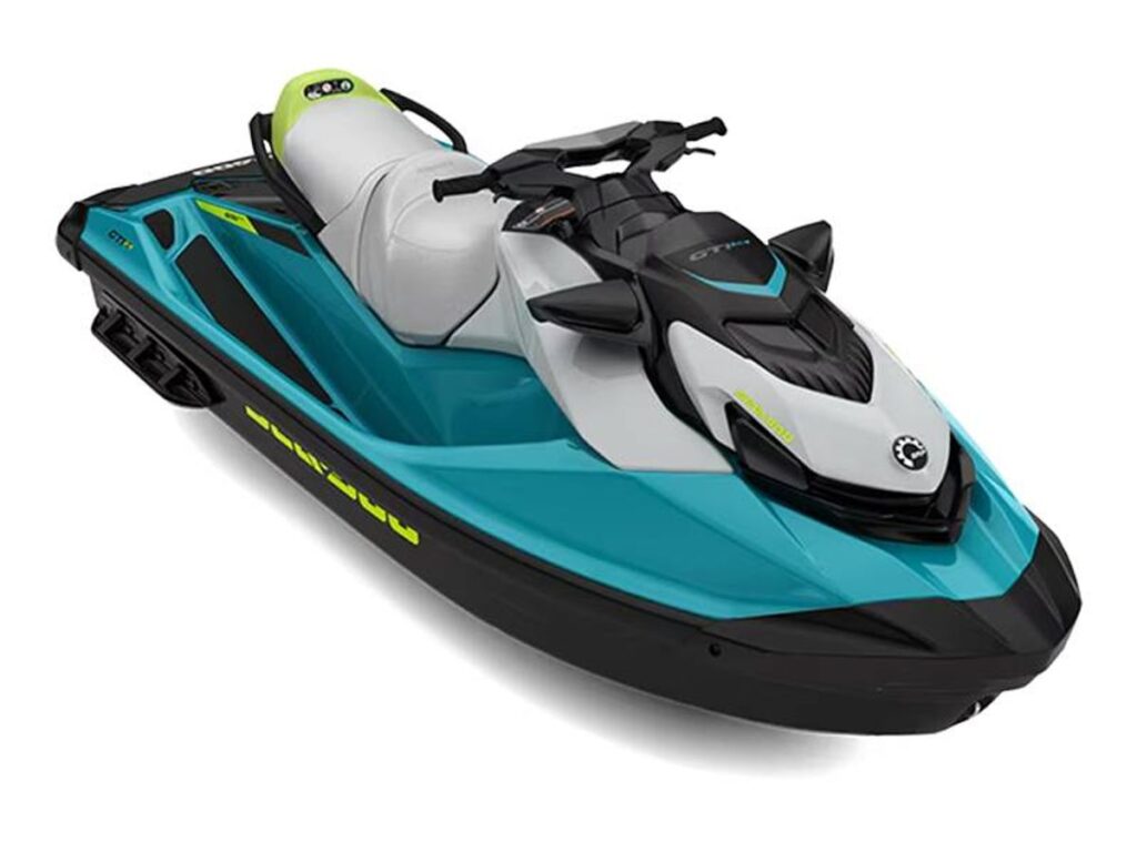 2027 Sea-Doo GTI SE 130 with Sound Jet Ski for Sale – Teal Blue/Manta Green — view 1