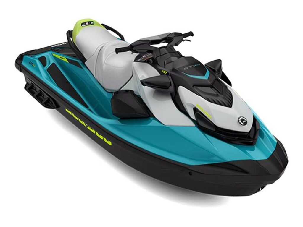 2027 Sea-Doo GTI SE 170 with Sound Jet Ski for Sale – Teal Blue/Manta Green — view 1