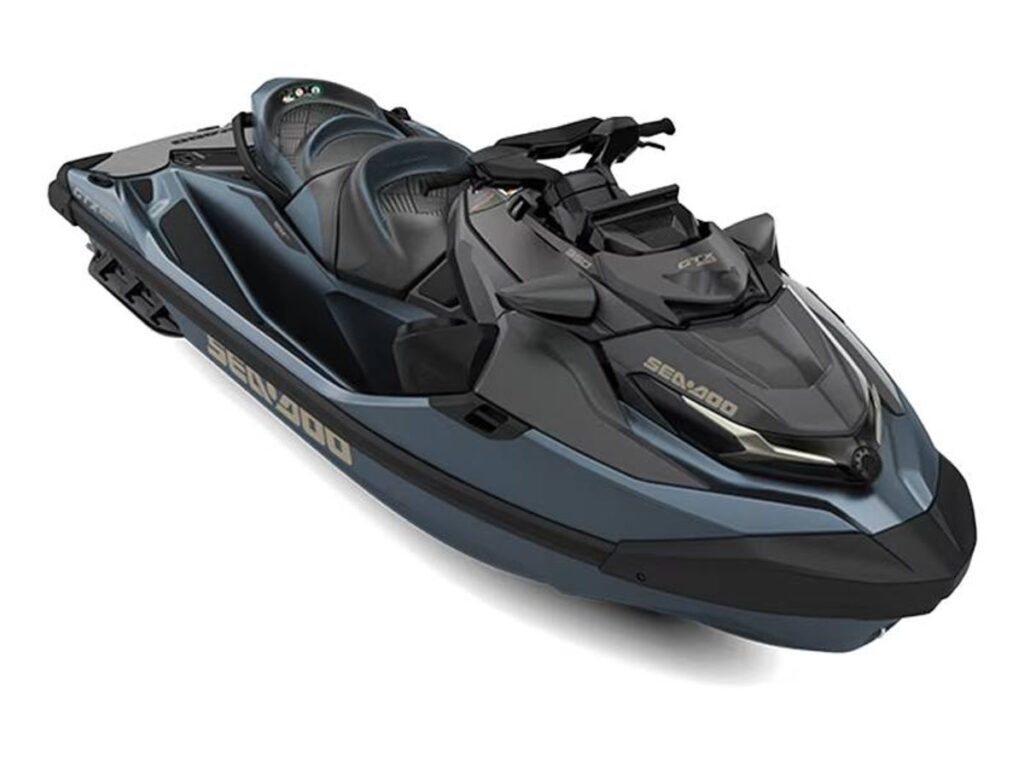 2027 Sea-Doo GTX Limited 350 with Sound Jet Ski for Sale – Mineral Blue — view 1