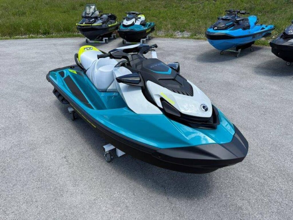 2026 Sea-Doo GTI SE 130 Jet Ski for Sale – Teal Blue/Manta Green — view 1