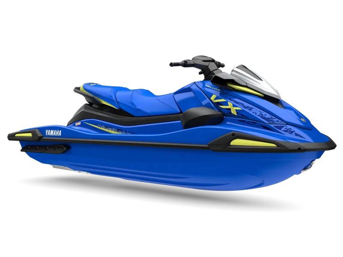 2027 Yamaha WaveRunner VX Deluxe with Audio Jet Ski for Sale – Azure Blue — view 1